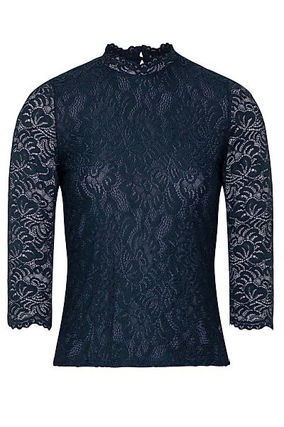 Spieth & Wensky Trachtenshirt Blusenshirt - AMBERG - dunkelblau, dunkelrot günstig online kaufen