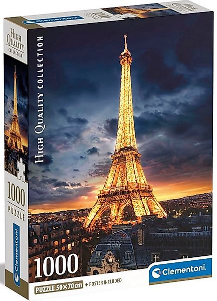 Clementoni® Puzzle High Quality Collection Compact, Eiffel-Turm, mit neuer günstig online kaufen