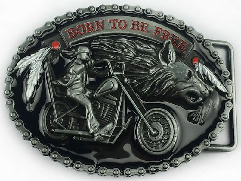 Ware aus aller Welt Gürtelschnalle Biker günstig online kaufen