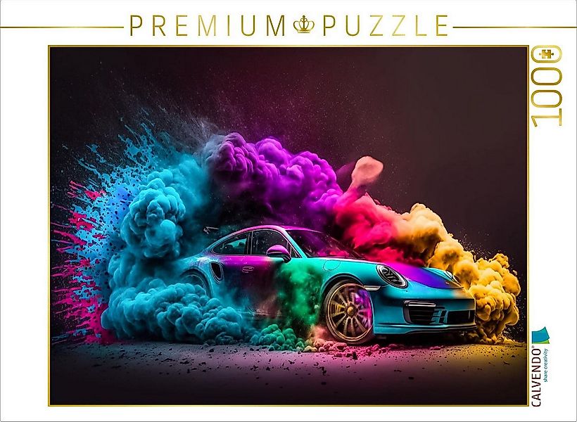 CALVENDO Puzzle CALVENDO Puzzle Porsche 911 Turbo, 1000 Teile Lege-Größe 64 günstig online kaufen