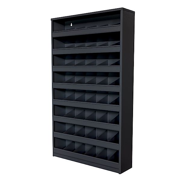 PROREGAL Schüttenregal Mit 48 Fächern Zur Wandbefestigung HxBxT 85x50x12,5c günstig online kaufen