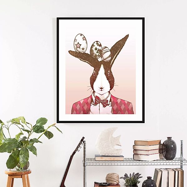 queence Bild "Aferno", Hase-Hasen-Haustiere-Kunst-Ostern, (1 St.), HD Premi günstig online kaufen