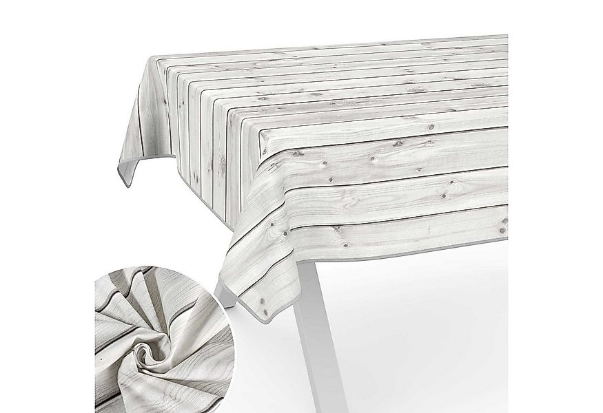 ANRO Tischdecke aus Stoff mit Exclusivem Motiv wasserabweisend Tischtuch Ti günstig online kaufen