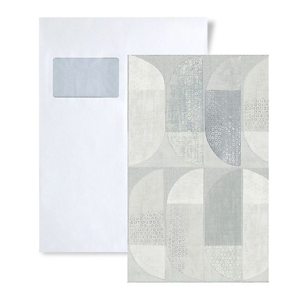 PROFHOME 1 MUSTERSTÜCK S-375315-GU DIN A4 MUSTER der Geometrischen Tapete günstig online kaufen