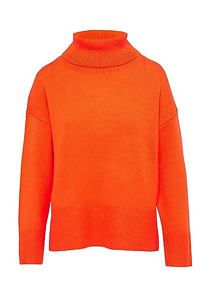 s.Oliver Strickpullover Lockerer Rollkragenpullover aus Kaschmirmix Seitens günstig online kaufen