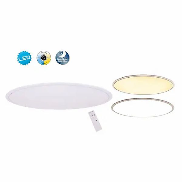 näve LED Deckenleuchte »Amalfi« LED-Modul 1 Stk. warmweiß - kaltweiß günstig online kaufen