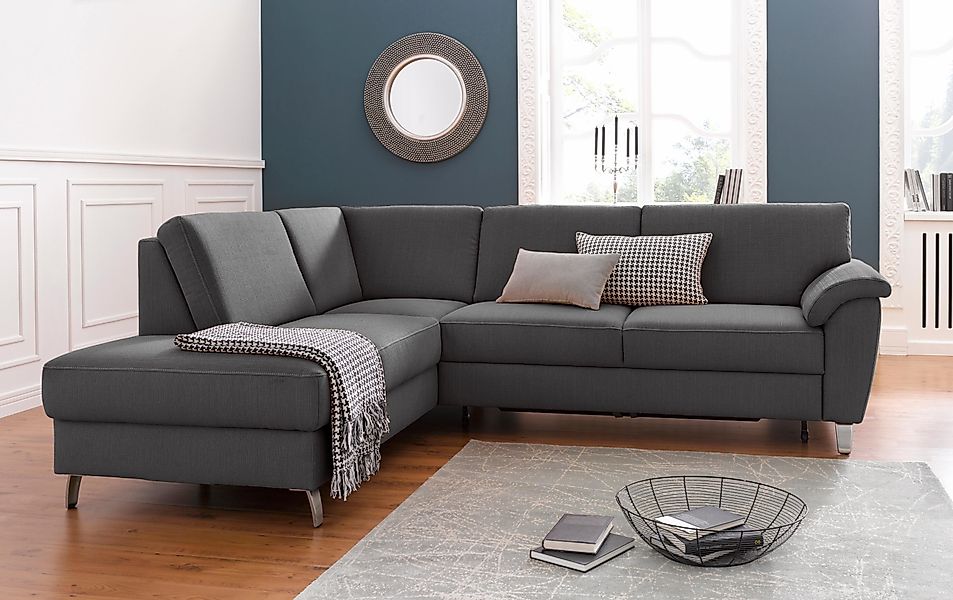 sit&more Ecksofa Texel L-Form, mit Federkern, günstig online kaufen
