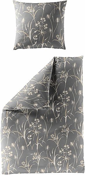 BIERBAUM Bettwäsche "3987" 2 Stk. tlg. Mako-Satin, 100 % Baumwolle, pflegel günstig online kaufen