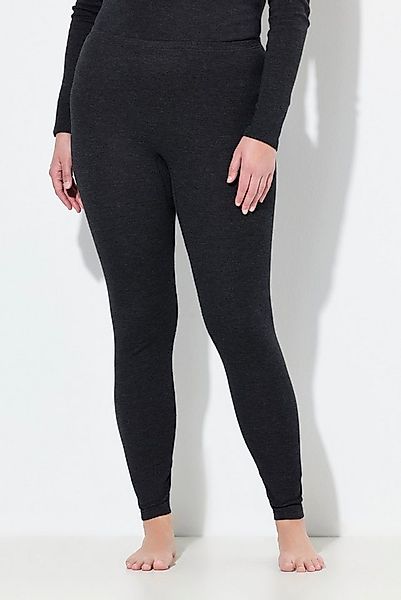 Ulla Popken Leggings Thermo-Leggings Slim Elastikbund günstig online kaufen