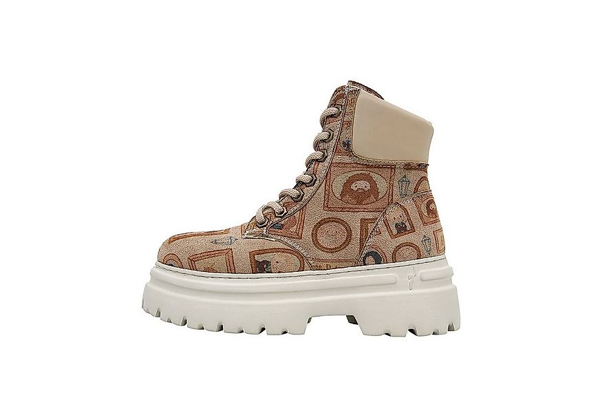 DOGO Nimble Platform Boot Frames-Of-Hogwarts Damen Stiefeletten Schnürstief günstig online kaufen