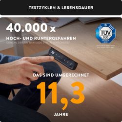boho office® Schreibtisch Basic Line (Tischgestell), günstig online kaufen