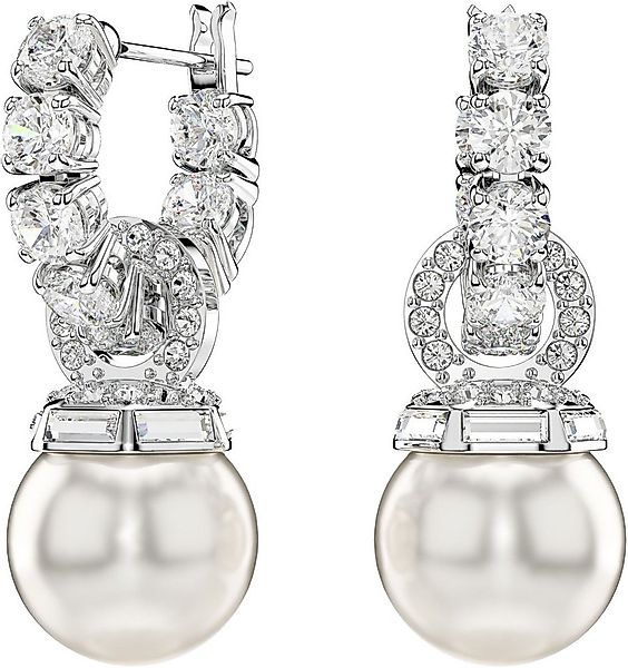 Swarovski Paar Creolen Schmuck Geschenk Matrix Drop-Ohrhänger, mit Swarovsk günstig online kaufen