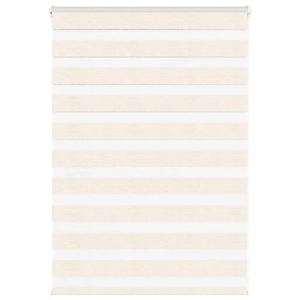 vidaXL Doppelrollo Marmorbeige 115x100cm Stoffbreite 110,9 cm Polyester 401 günstig online kaufen