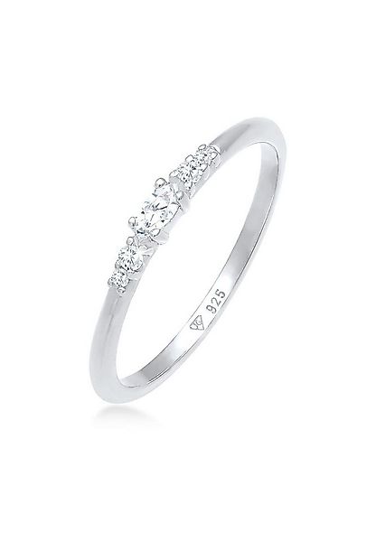 Elli Verlobungsring Zirkonia Marquise Elegant Verlobung 925 Silber günstig online kaufen
