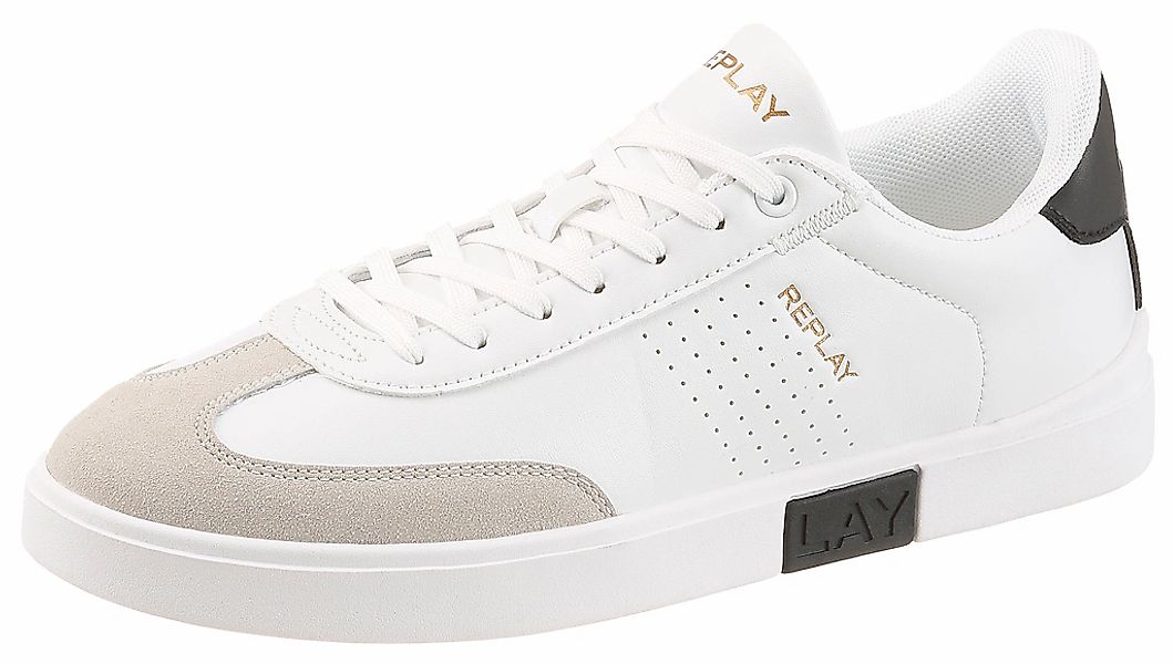 Replay Sneaker Halbschuh, Schnürschuh, Freizeitsneaker mit gepolstertem Sch günstig online kaufen