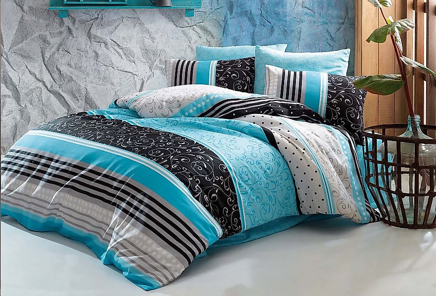 Buymax Bettwäsche Sara, Renforcé: 100% Baumwolle, 2 teilig, 135x200 cm, mit günstig online kaufen