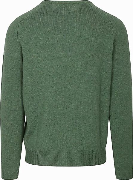 Steppin' Out Pullover V-Ausschnitt Lammwolle Mid Grün - Größe XL günstig online kaufen