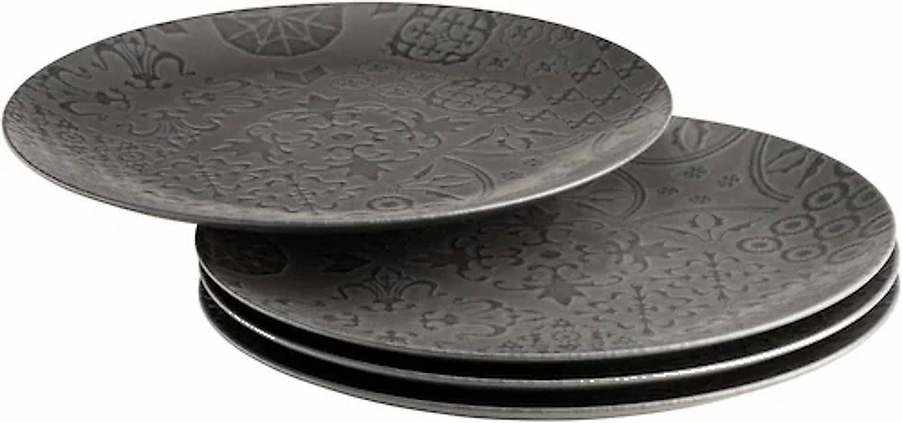 MÄSER Platzteller »Platzteller-Set Tiles, Steinzeug« günstig online kaufen