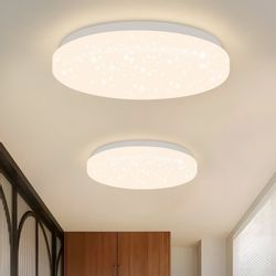 Nettlife LED Deckenleuchte Sternenhimmel Kinderzimmer 15W günstig online kaufen