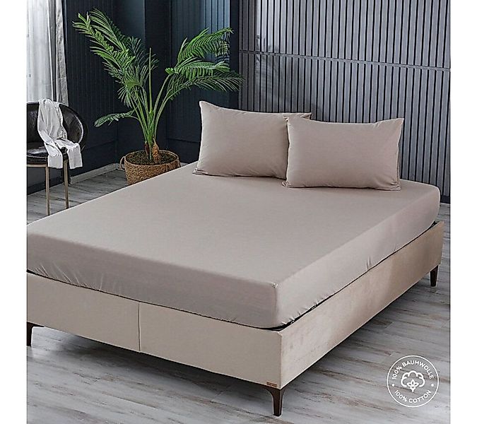 ARGAHOME Spannbettlaken Colourful Spannbettlaken 100% Baumwolle bis 35 cm G günstig online kaufen