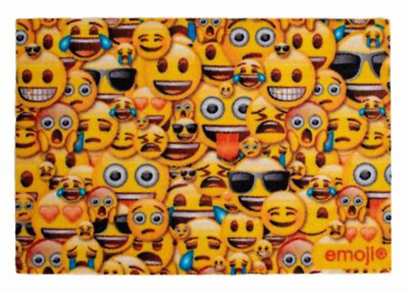 Rockbites Türmatte Emoji Allover bunt Gr. one size günstig online kaufen