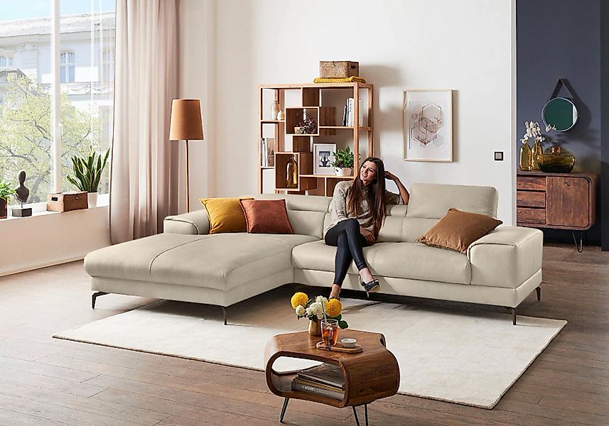 W.SCHILLIG Ecksofa "Piedroo, Designsofa mit tollem Sitzkomfort, elegant und günstig online kaufen