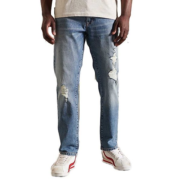 Superdry Tailored Straight Jeans 34 Houston Mid Vintage günstig online kaufen