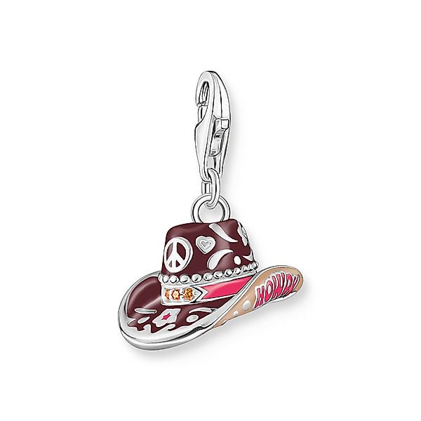 THOMAS SABO Charm-Einhänger Cowboy-Hut-Motiv, 2216-041-7, mit günstig online kaufen