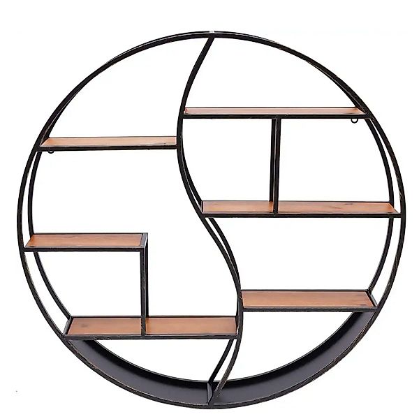 Divit Regal Wandregal rund Holz mit günstig online kaufen