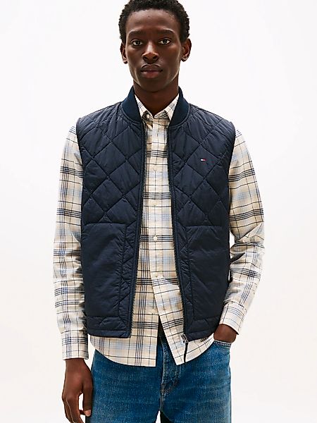 Tommy Hilfiger Steppweste "DIAMOND QUILTED VEST", mit Rautenmuster günstig online kaufen