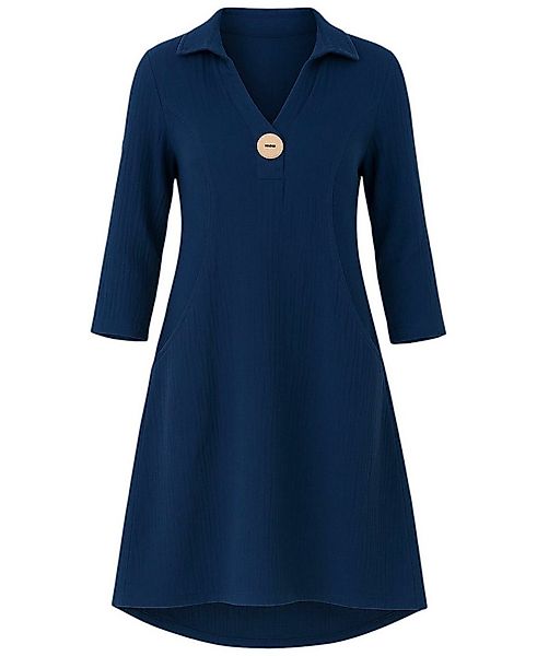 WENOR Tunikakleid 100 % Baumwolle, Musselin, mit Taschen, Einheitsgröße (34 günstig online kaufen