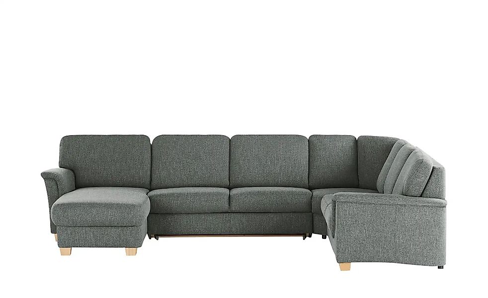 smart Wohnlandschaft  Valencia ¦ grau ¦ Maße (cm): B: 341 Polstermöbel > So günstig online kaufen