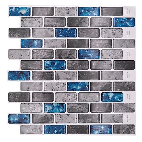 Mosani Fliesenaufkleber Selbstklebende Mosaikfliesen Wandfliesen Wandtattoo günstig online kaufen