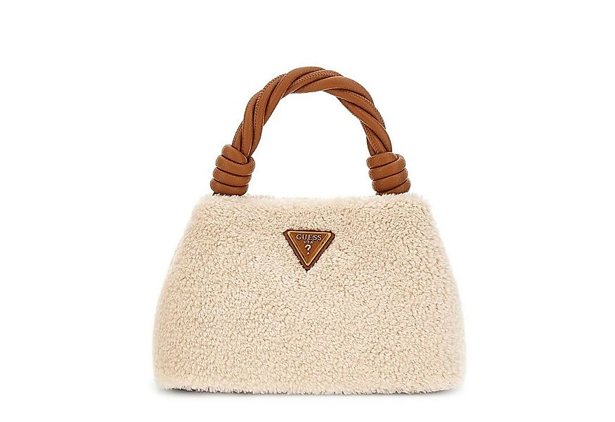Guess Umhängetasche GUESS Handtasche Shaida natural/cognac (1, 1-tlg., 1) günstig online kaufen