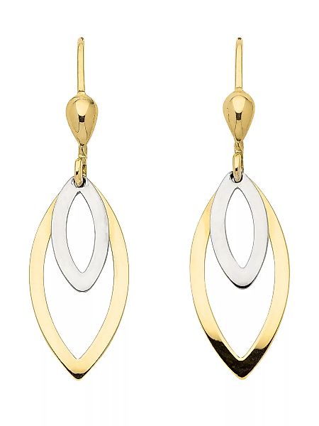 Adelia´s Paar Ohrhänger "333 Gold Ohrringe Ohrhänger", Goldschmuck für Dame günstig online kaufen