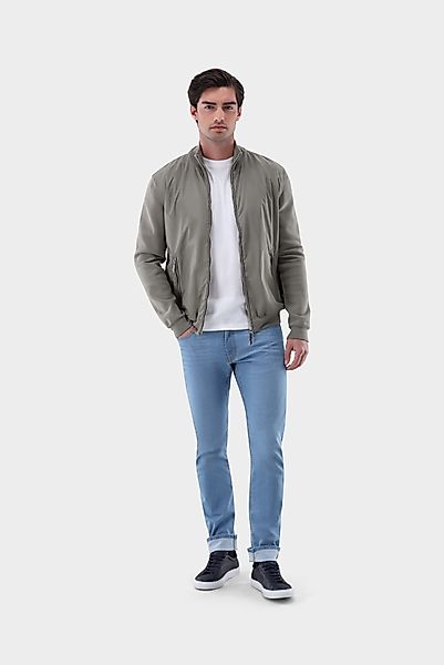 Hybrid-Strickjacke mit Baumwolle günstig online kaufen