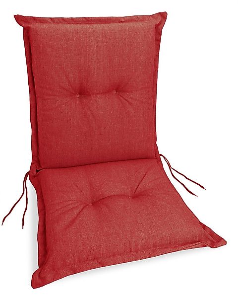 sunnypillow Stuhlkissen 1 Stück Gartenstuhlauflage Niedriglehner günstig online kaufen
