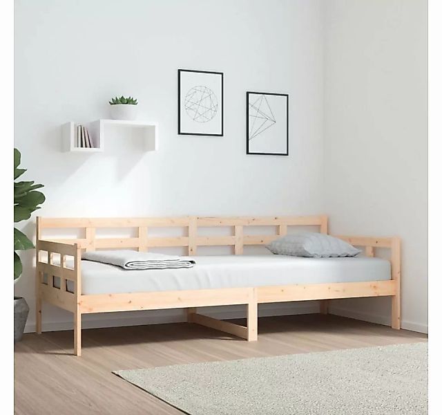furnicato Bett Tagesbett Massivholz Kiefer 80x200 cm günstig online kaufen