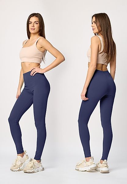 Merry Style Leggings 2er Pack Damen Hose aus Baumwolle MS10-198 (1-tlg) günstig online kaufen