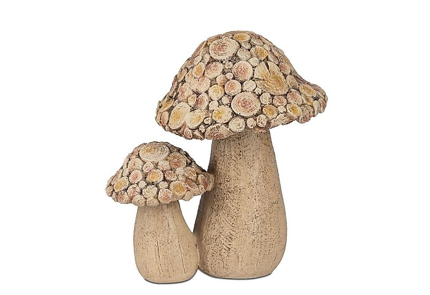 formano Dekofigur Wood, Farbe: Braun, Motiv: Pilz günstig online kaufen