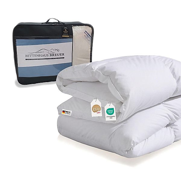 SPESSARTTRAUM Daunenbettdecke Winter Außensteg Bettdecke Daunendecke günstig online kaufen