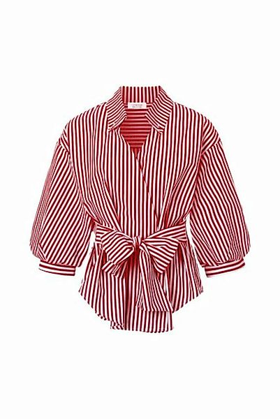Rich & Royal Blusenshirt Striped blouse with puffed sleeves günstig online kaufen