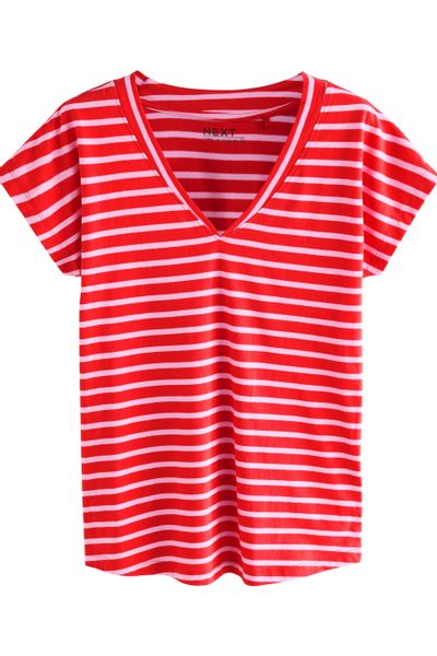 Next V-Shirt T-Shirts mit Flügelärmeln 100 % günstig online kaufen