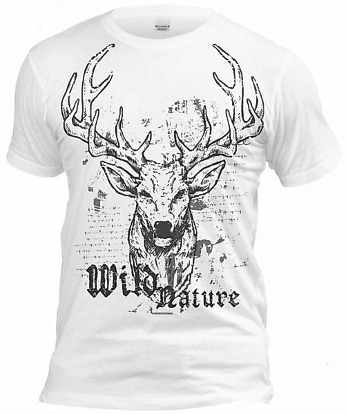 Soreso® T-Shirt Trachtenshirt Wild Nature Herren (Ein T-Shirt) Trachten T-S günstig online kaufen