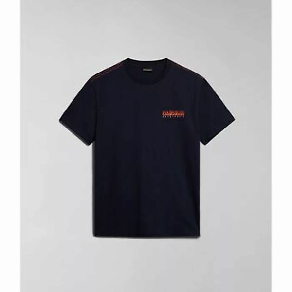 Napapijri  T-Shirts & Poloshirts S-GRAS NP0A4HQN-176 BLU MARINE günstig online kaufen