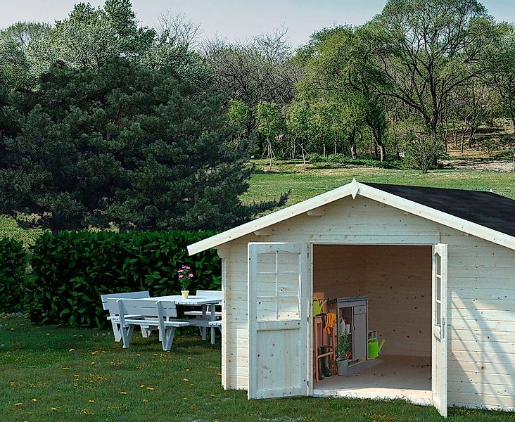 Palmako Gartenhaus "Lotta" 13,9 qm günstig online kaufen