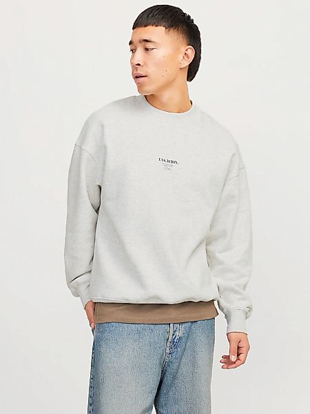 Jack & Jones Sweatshirt "JJEURBAN EDGE STUDIO SWEAT CREW NOOS" mit Front un günstig online kaufen