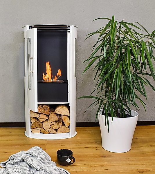 GLOW FIRE Echtfeuer-Dekokamin Ethanolkamin Göteborg Bioethanol Kamin, Kamin günstig online kaufen