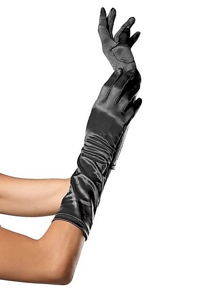 Leg Avenue Kostüm 20er Handschuhe schwarz - Faschingskostüm Karneval, Schwa günstig online kaufen
