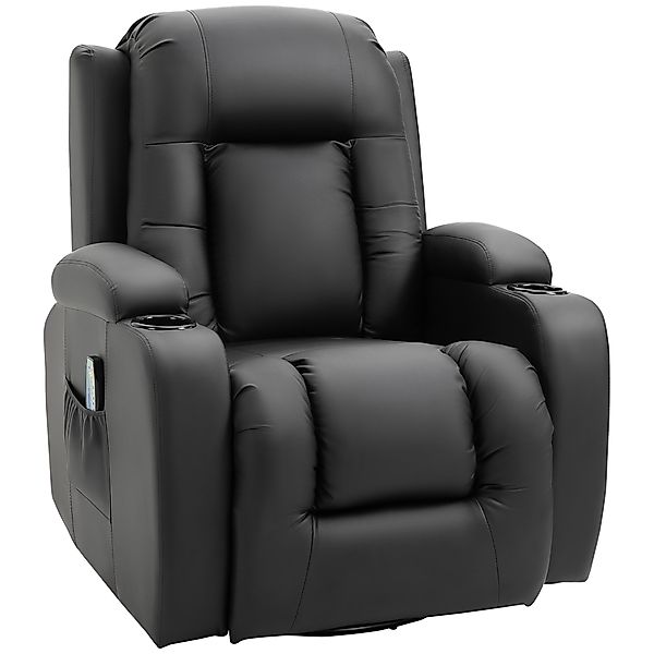 HOMCOM Massagesessel Fernsehsessel mit 8 Massagemodi, günstig online kaufen